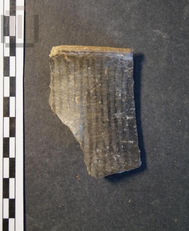 Part of closed shaped vase