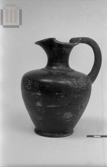 Black glaze type 2 trefoil oinochoe
