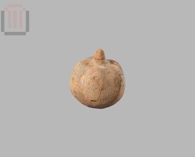 Terracotta model of a pomegranate