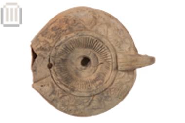 Single-nozzle lamp with vine decoration