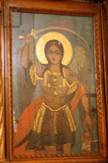 Icon with Archangel Michael