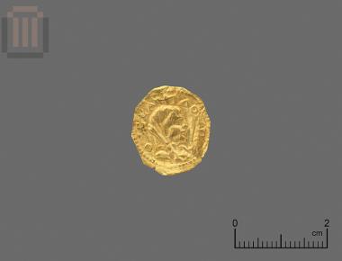 Gold ghost coin (danake) of Thessaloniki under Caracalla