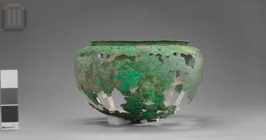 Bronze cauldron