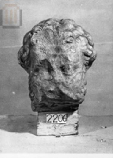 Κεφαλή γενειοφόρου ανδρός