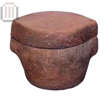 Pyxis with a lid