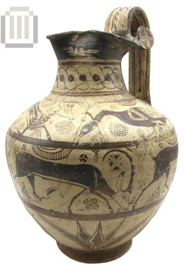 Trefoil oinochoe