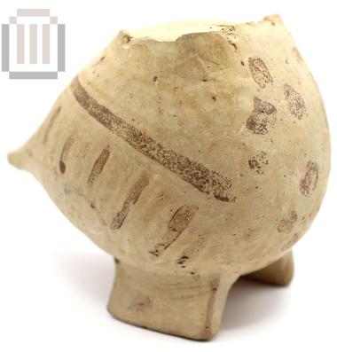 Plastic vase in the shape of a siren