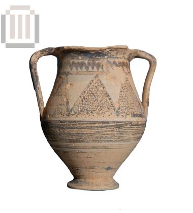 Πρωτογεωμετρικός αμφορίσκος από τη Συλλογή Οικονόμου.