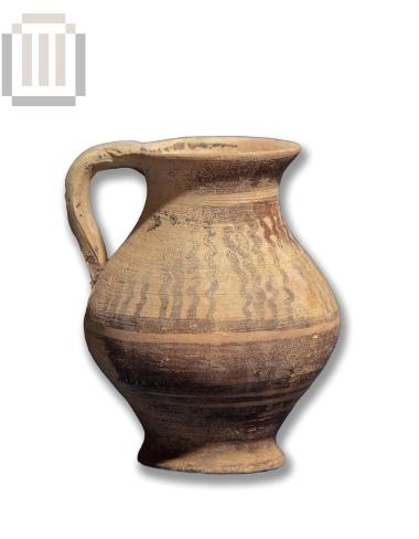 Protogeometric juglet from the Oikonomou Collection.