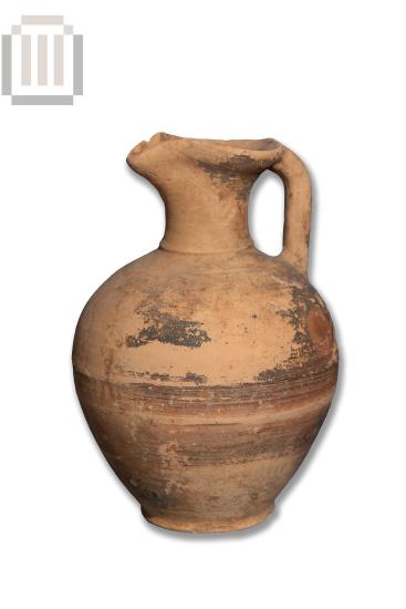Protogeometric trefoil-mouthed jug from the Oikonomou Collection.