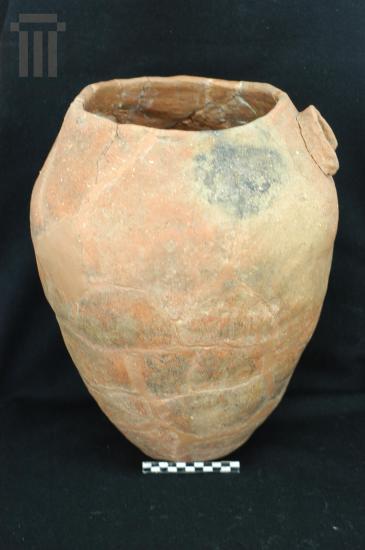 Handcrafted pithoid vase