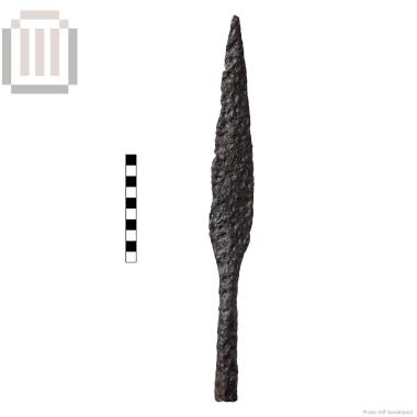 Iron spearhead from Gitana