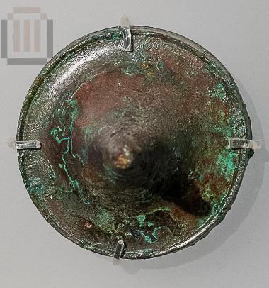 Bronze boss from the door of the Bouleuterion of Dodona