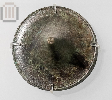 Bronze boss from the door of the Bouleuterion of Dodona