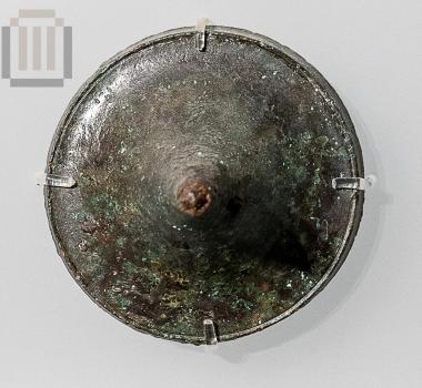 Bronze boss from the door of the Bouleuterion of Dodona