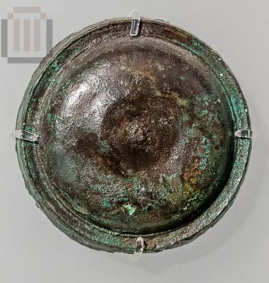 Bronze boss from the door of the Bouleuterion of Dodona