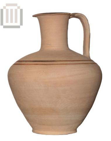 Clay jug from the Necromanteion of Acheron