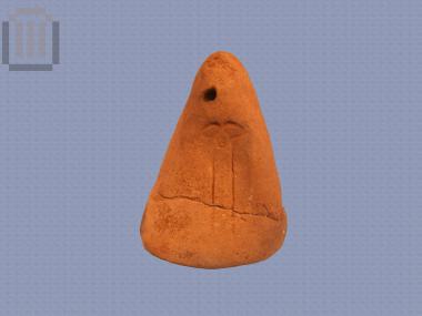 Conical loom-weight from Orraon