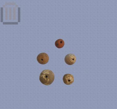 Clay beads from Orraon