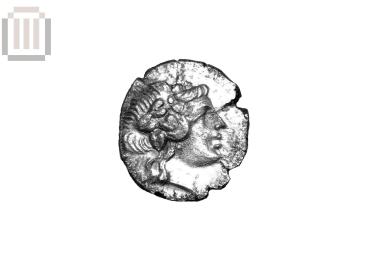 Silver coin of Corfu from Άρτα