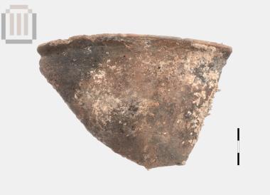 Part of a phiale-shaped vase from Sideri Cave (Philiates)