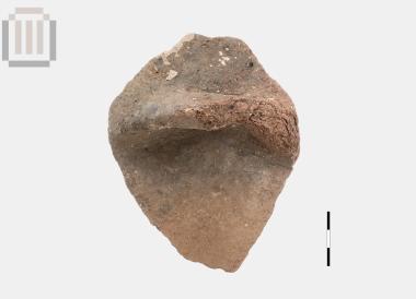 Sherd of a handmade vase from Sideri Cave (Philiates)