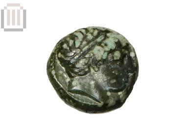 Bronze coin of Philipp II from Platania