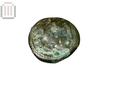 Bronze coin of Kassander from Platania