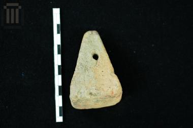 Πήλινη πυραμιδόσχημη αγνύθα