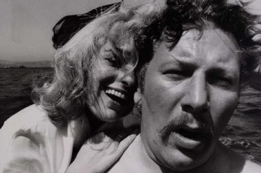 Μελίνα Μερκούρη και Peter Ustinov