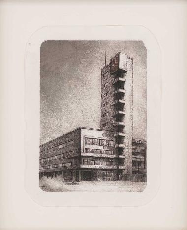 Το κτήριο των Σοβιέτ στο Κίροφ (1930-1934, αρχιτέκτονας Noi Trotsky)