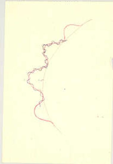 A SHEET OF PAPER WITH HANDWRITTEN NOTES AND A DRAWING