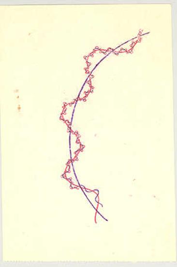A SHEET OF PAPER  WITH A DRAWING