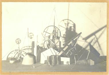 Photograph of the maquette of 