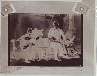 K.Malevich, M.Matiushin, A.Kruchenykh, St.Petersburg, December 1913