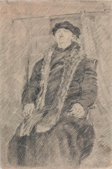 Προσωπογραφία της αδελφής του καλλιτέχνη