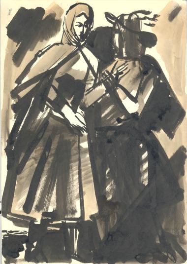 DRAWING BY SOLOMON NIKRITIN