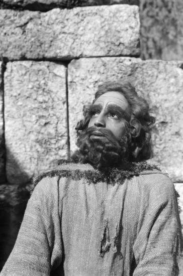 Ο Γεώργιος Μπούρλος στον ρόλο του Προμηθέα, Δεύτερες Δελφικές Εορτές, 1930