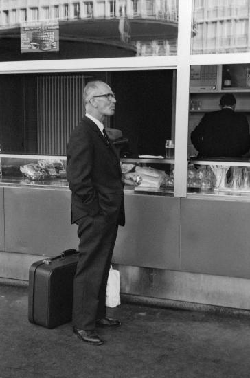 Στιγμιότυπο σε σταθμό τρένων