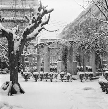 Άποψη του αυλόγυρου της Ροτόντας