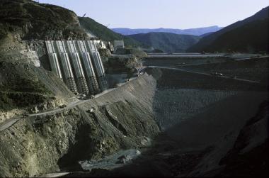 Εγκαταστάσεις υδροληψίας στην περιοχή των Κρεμαστών