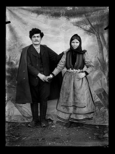 Πορτραίτο. Ζευγάρι χωρικών