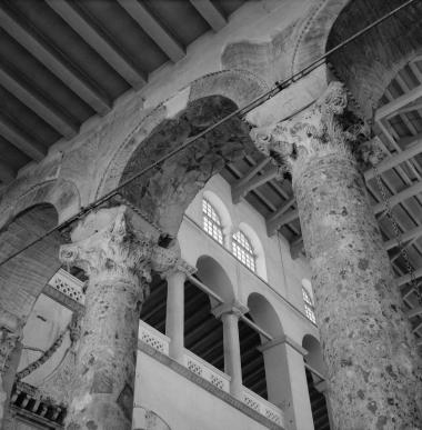 Αρχιτεκτονική φωτογραφία. Εσωτερικού ναού Αγίου Δημητρίου στη Θεσσαλονίκη