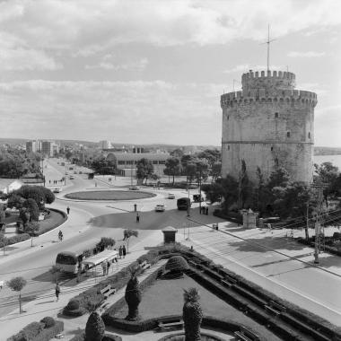 Αστικό τοπίο. Άποψη του Λευκού Πύργου