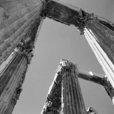 Αρχαιολογικός χώρος. Ναός Ολυμπίου Διός