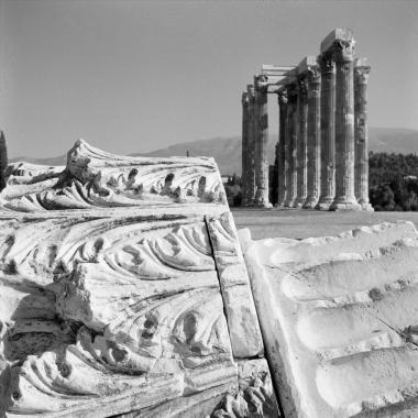 Αρχαιολογικός χώρος. Ναός Ολυμπίου Διός
