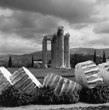 Αρχαιολογικός χώρος. Ναός Ολυμπίου Διός