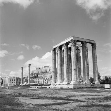 Αρχαιολογικός χώρος. Ναός Ολυμπίου Διός