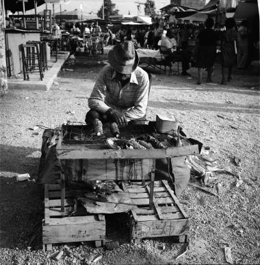 Καλαμποκάς στο παζάρι, Βόλος