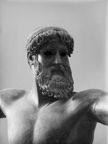 Grèce - Athènes, Musée National, Zeus buste face 30 Oct. 1930 (Ελλάδα - Αθήνα, Εθνικό Μουσείο, προτομή Διός, 30 Οκτωβρίου 1930)